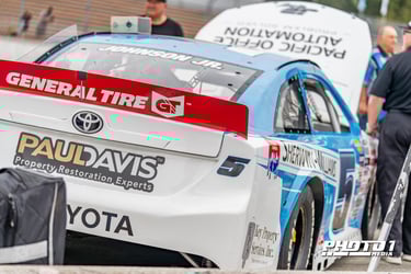 Eric Johnson Jr. at the Portland International Raceway for the Portland 112 on August 29th, 2025
