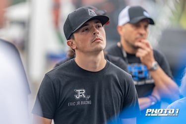 Eric Johnson Jr. at the Portland International Raceway for the Portland 112 on August 29th, 2025