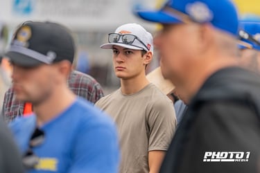 William Sawalich at the Portland International Raceway for the Portland 112 on August 29th, 2025