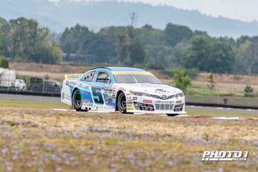 Eric Johnson Jr. at the Portland International Raceway for the Portland 112 on August 29th, 2025