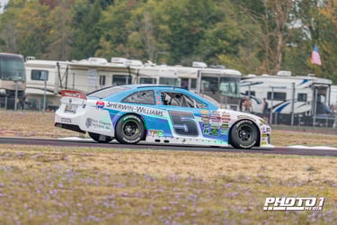 Eric Johnson Jr. at the Portland International Raceway for the Portland 112 on August 29th, 2025