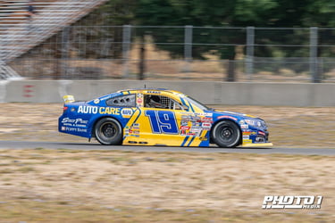 Christian Eckes at the Portland International Raceway for the Portland 112 on August 29th, 2025