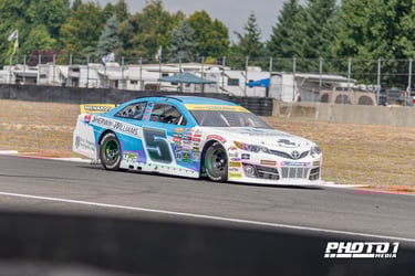 Eric Johnson Jr. at the Portland International Raceway for the Portland 112 on August 29th, 2025