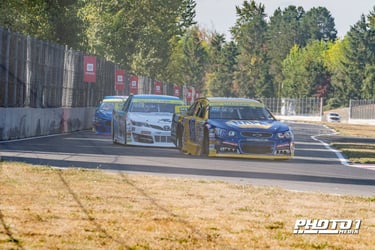 Christian Eckes at the Portland International Raceway for the Portland 112 on August 29th, 2025