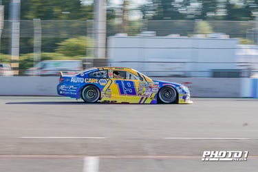 Christian Eckes at the Portland International Raceway for the Portland 112 on August 29th, 2025