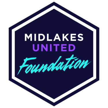 Midlakes United Foundation logo