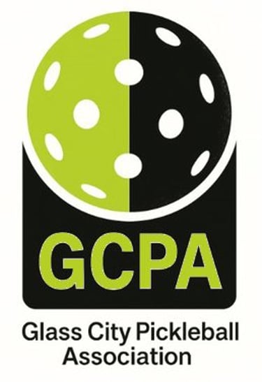 Glass City Pickleball Association logo