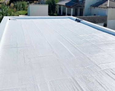 Peinture réfléchissante sur toiture à Montpellier