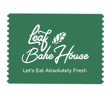 Leaf bake house logo