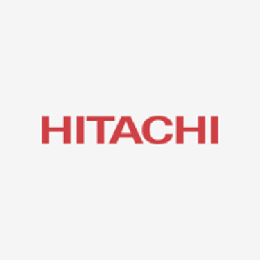Logo da Hitachi, A3 Climatização é credenciada.