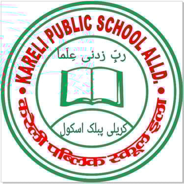 Kareli public school logo
