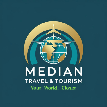 Median travel & tourism agency logo