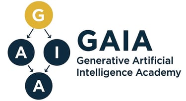 Generative Artificial Intelligence Academy (GAIA) logo