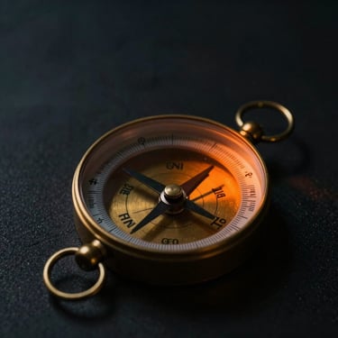 man in green and black plaid dress shirt wearing black and white headphones
