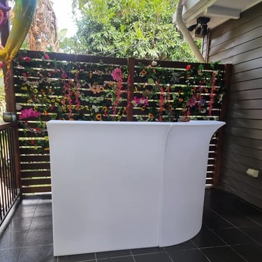 Glow Bar dropped off ready for guests at a formal Celebration in Cooparoo, Brisbane - party hire by SweetAz Co.