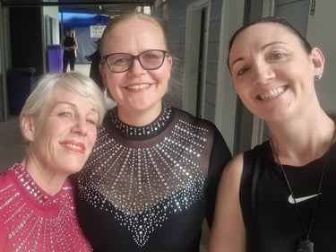 Line Dancing pre photo for Duo Competition in Nerang, Gold Coast - party hire by SweetAz Co.
