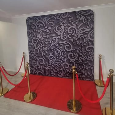Photo Backdrop comes standard with a Red Carpet Experience in Redlandbay, Redlands - party hire by SweetAz Co.
