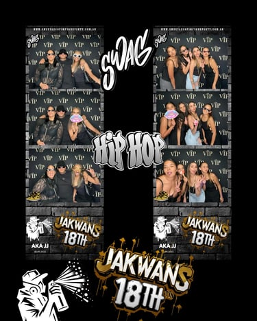 Photo Booth compilations for template Customisation in Redlandbay, Redlands - party hire by SweetAz Co.