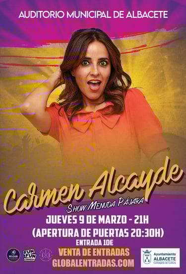 Cartel De Carmen Alcayde - Alex Moyano Millan - Alex Moyano