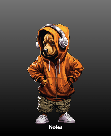 Rap doggy orange jacket 