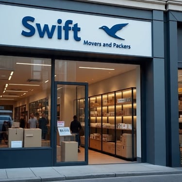 Swift Movers And Packers  logo