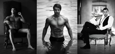 Elizabeth Lotz (Liz Lotz) art director fashion storyteller artist high fashion photography of Mister South Africa Finalists i