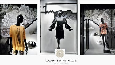 Elizabeth Lotz (Liz Lotz) art director fashion white paper high fashion extra large flowers artist paper flower installation