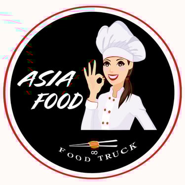 Food truck asiatiques logo