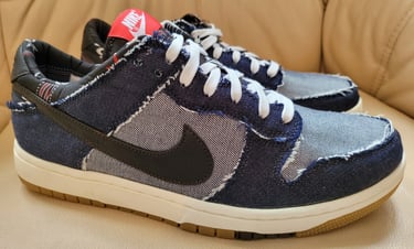 Nike Dunk Low CMFT 'Denim & Bandana' Sample