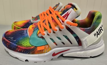 Nike Air Presto 'Off-White' White Custom By Mat Cole aka @foesone