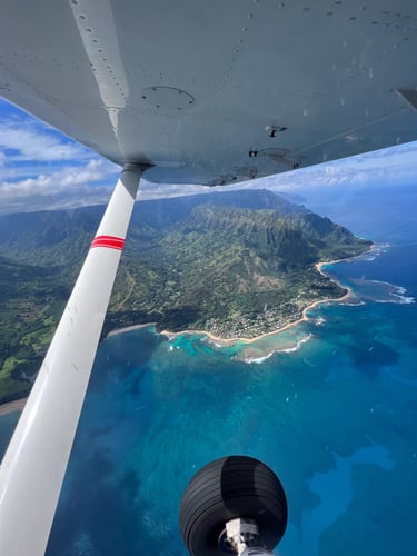 Tour in aereo di Kauai