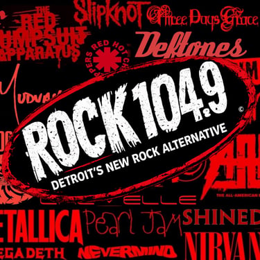 Rock 104.9 Detroit logo