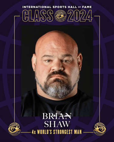 Brian Shaw, a giant in the strongman world, boasts four World's Strongest Man titles and two Arnold Strongman Classic wins.