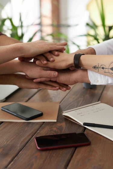 Une équipe retrouve de l'énergie collective lors d'un coaching d'équipe à Couëron