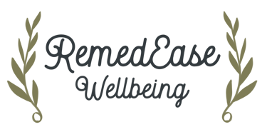 RemedEase Wellbeing logo