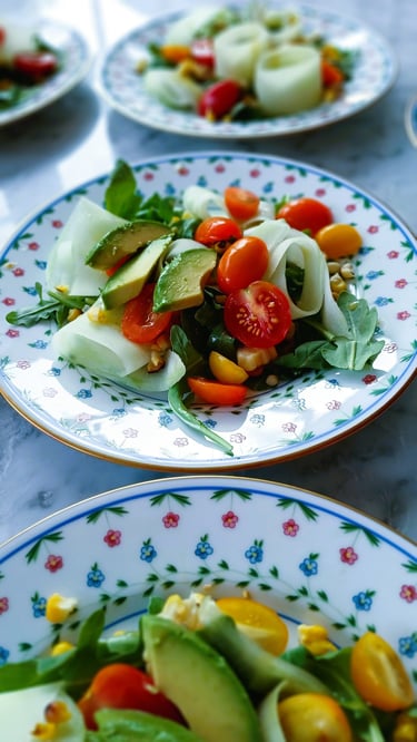 Cucumber Ribbon Salad
