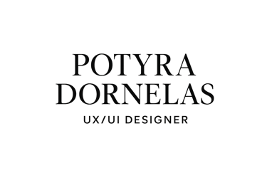 Potyra Dornelas | UX/UI Designer logo