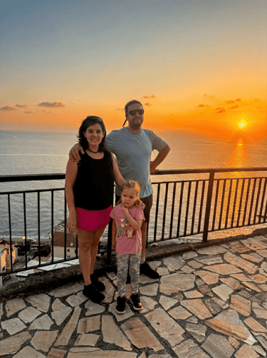 📍 Italia — los cuatro juntos, Fiorella en camino 🤍