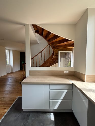 Renovation maison ancienne - Projet Brune