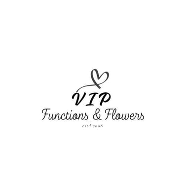 VIP Functions & Flowers logo