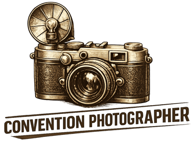 convention photographer logo