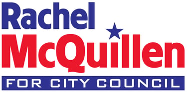 Elect Rachel McQuillen to Fairfax City Council logo