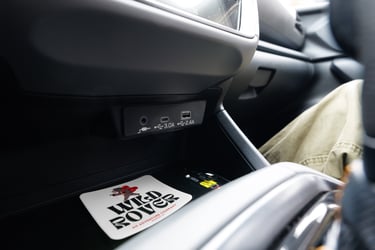 Audio inputs and usb ports in 2025 Subaru Crosstrek Wilderness