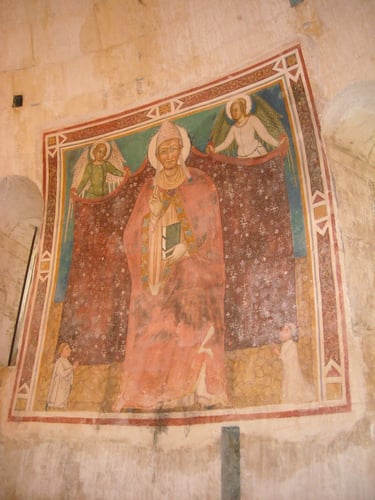 Cattedrale di Corfinio affreschi