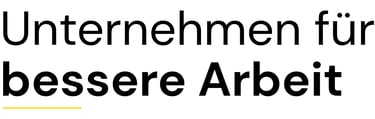 Unternehmen für bessere Arbeit logo