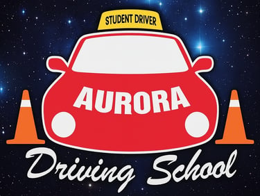 Aurora Driving School logo
