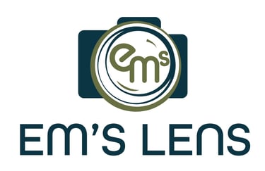 Em's Lens logo