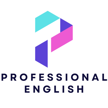 Professional English logo