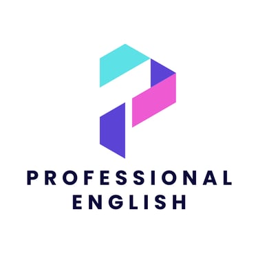 Professional English logo
