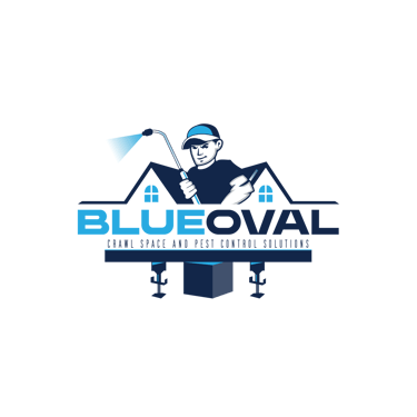 Blue Oval Crawlspace and Pest Control Solutions logo